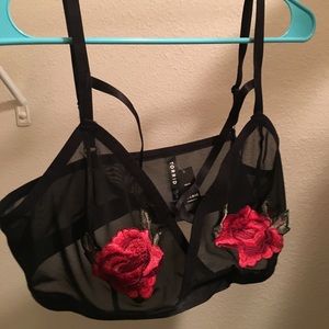 Torrid rose bralette